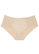 Triumph Slip mit Jacquardeinsatz im Vorderteil PUDER