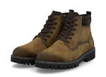 Rieker, gefütterte Herren-Boots, Winterschuhe, Weite H, mit Reißverschluss COGNAC