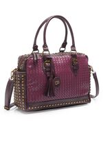Collezione Alessandro Tasche mit trendigen Ziernieten BORDEAUX