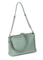 Laurina Tasche aus genarbtem Kalb-Nappaleder MINT