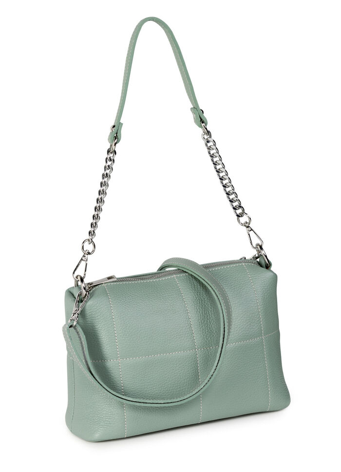 Laurina Tasche aus genarbtem Kalb-Nappaleder MINT