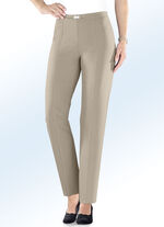 Hose mit r&uuml;ckw&auml;rtigem Dehnbundeinsatz SAND