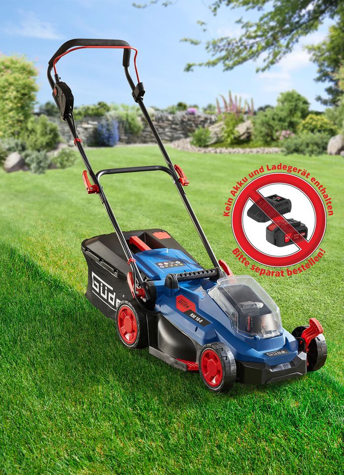 Akku-Rasenm&auml;her (Akku und Ladeger&auml;t nicht im Lieferumfang) 