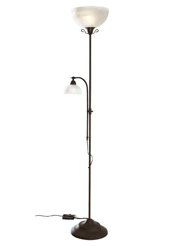 Deckenfluter mit Leselampe 