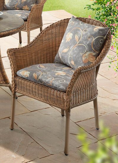 Sitzkissen "Valetta", zu Gartenm&ouml;bel Bamberg, 2er-Set 