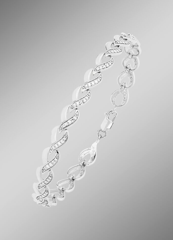 Hochwertiges Armband in Wei&szlig;gold 