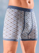 Viererpack Unterhosen aus Feinripp, mit Karodessin 