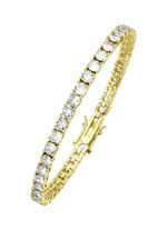 Armband aus glänzendem Messing GOLD