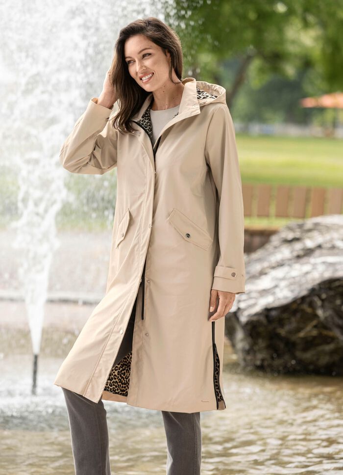 Mantel in leichter A-Linie 