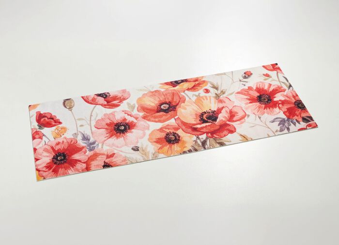 K&uuml;chenl&auml;ufer und K&uuml;chenteppich mit rutschhemmender R&uuml;ckseite BUNT