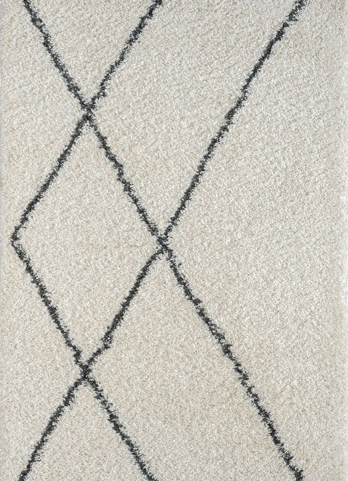 Traumhaft flauschige Shaggy-Brücken, -Galerien und -Teppiche CREME