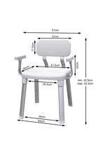 Dusch- und Badestuhl für sicheres Duschen und Baden 