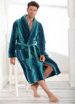 Bademantel mit Schalkragen 