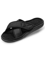 Relax-Cross Slipper für drinnen und draußen SCHWARZ