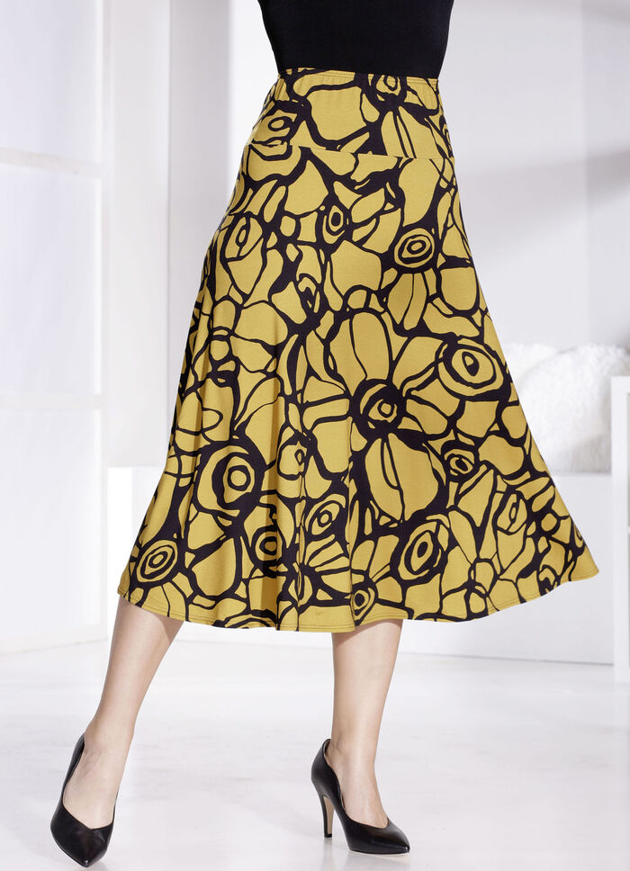 Rock mit ausdrucksstarker Dessinerung 