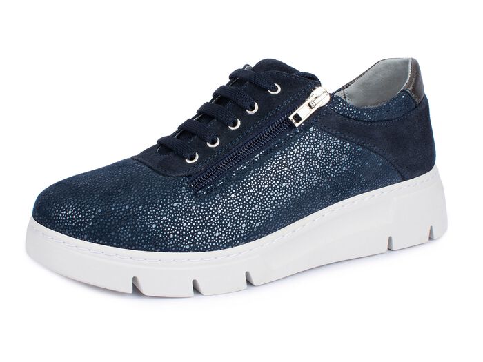 Komfort-Sneaker, Weite H mit seitlichem Rei&szlig;verschluss 