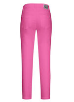 Edel-Jeans mit effektvollen Strasssteinen PINK