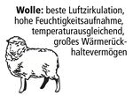Wohndecke aus Schurwolle und Kamelhaar 