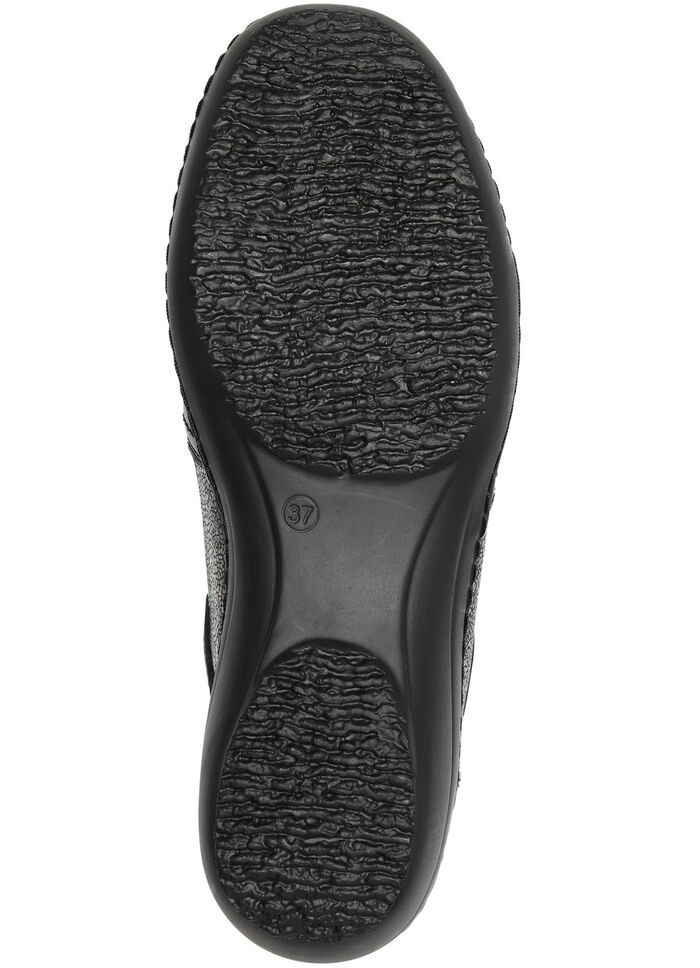 ELENA EDEN Slipper aus Nappaleder SCHWARZ