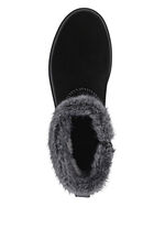 Remonte, gefütterte Damen-Stiefeletten, Winterschuhe, Weite G, mit Lammfell SCHWARZ