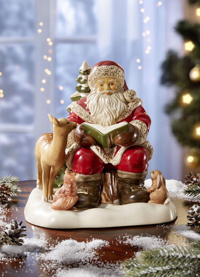 Goebel Weihnachtsmann aus hochwertigem Feinsteingut 