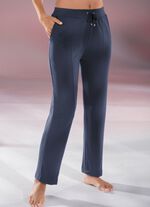 Bequeme Hose mit breitem Dehnbund MARINE
