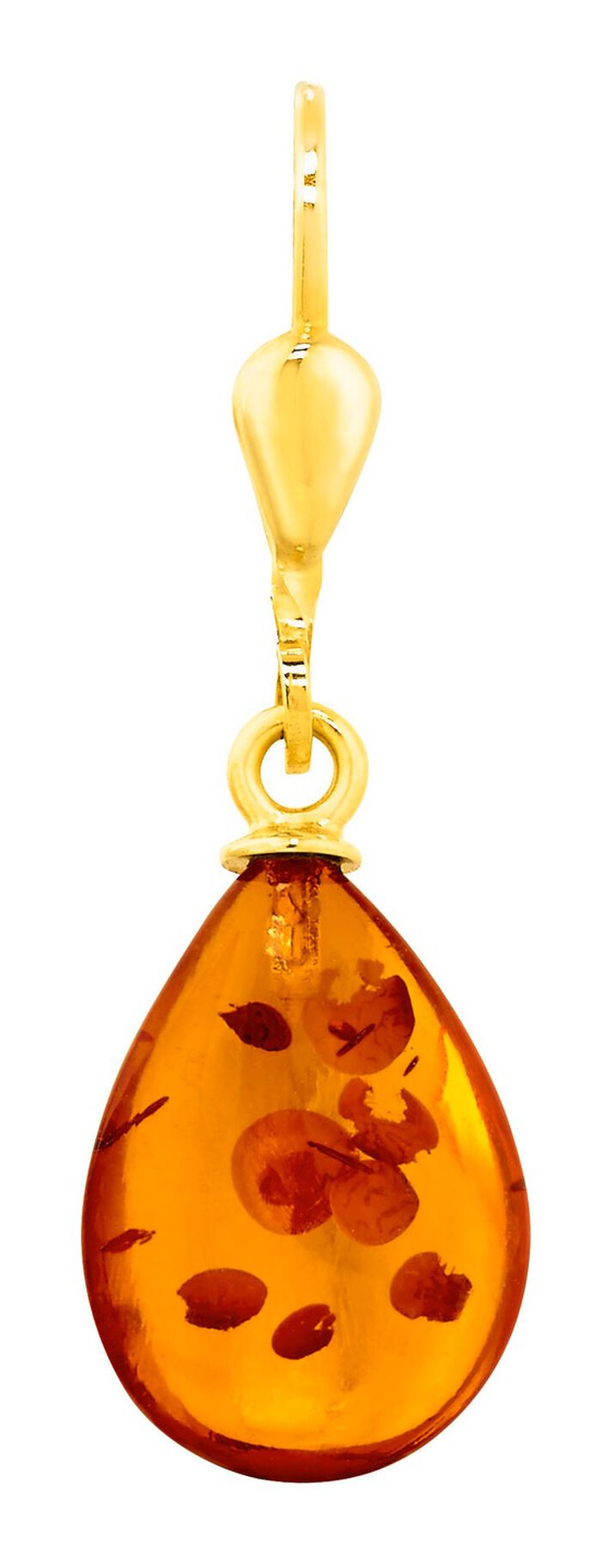 Sch&ouml;ne Ohrringe mit echtem Bernstein 