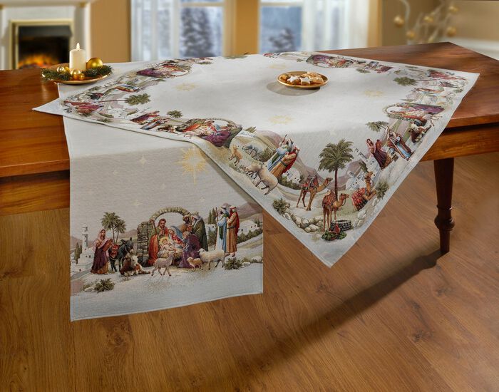 Tisch- und Raumdekoration aus Gobelin BUNT