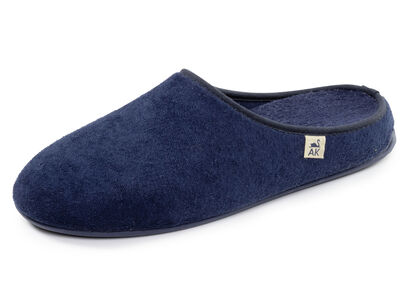Klassische Herren-Hausschuhe, mit herausnehmbarem Fußbett 