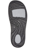 Mubb Pantoffel mit seitlich eingesetzten Gummiz&uuml;gen ANTHRAZIT