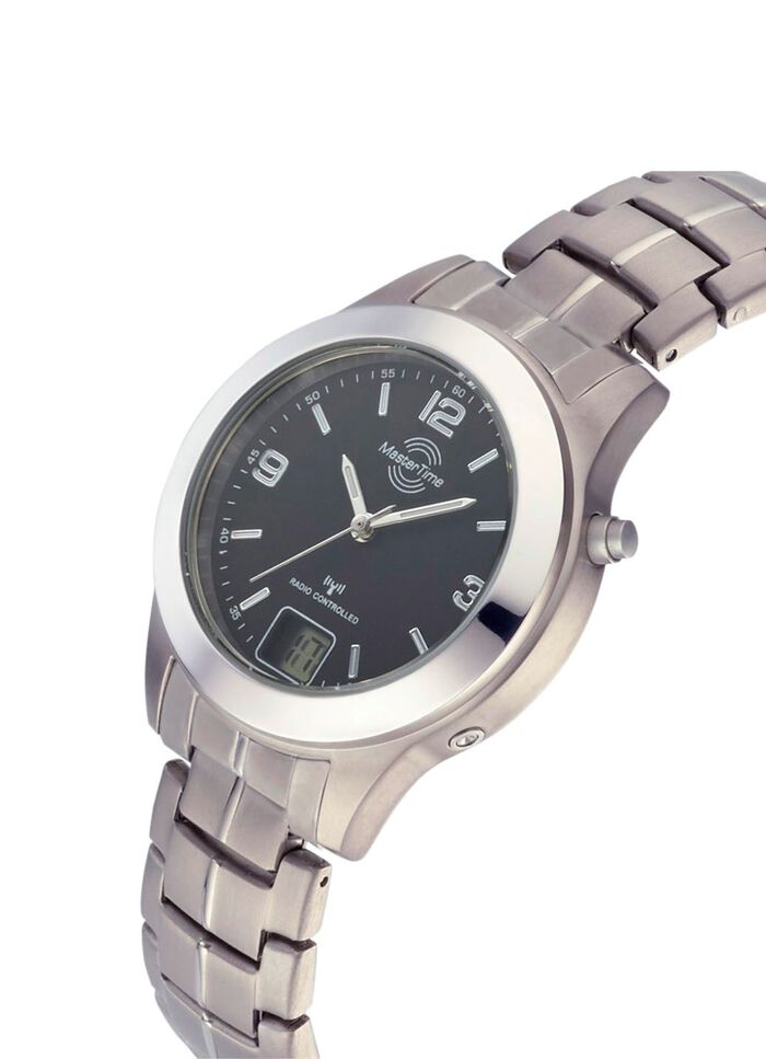 Master Time Funk Damenuhr aus Titan 
