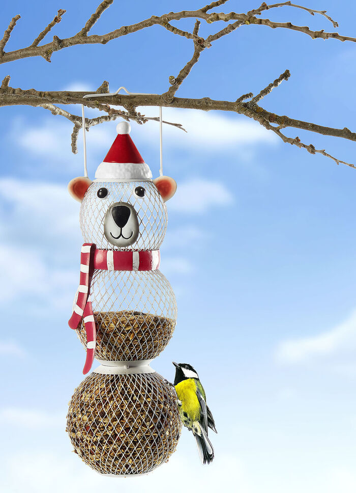 Vogelfutterstelle Eisbär 