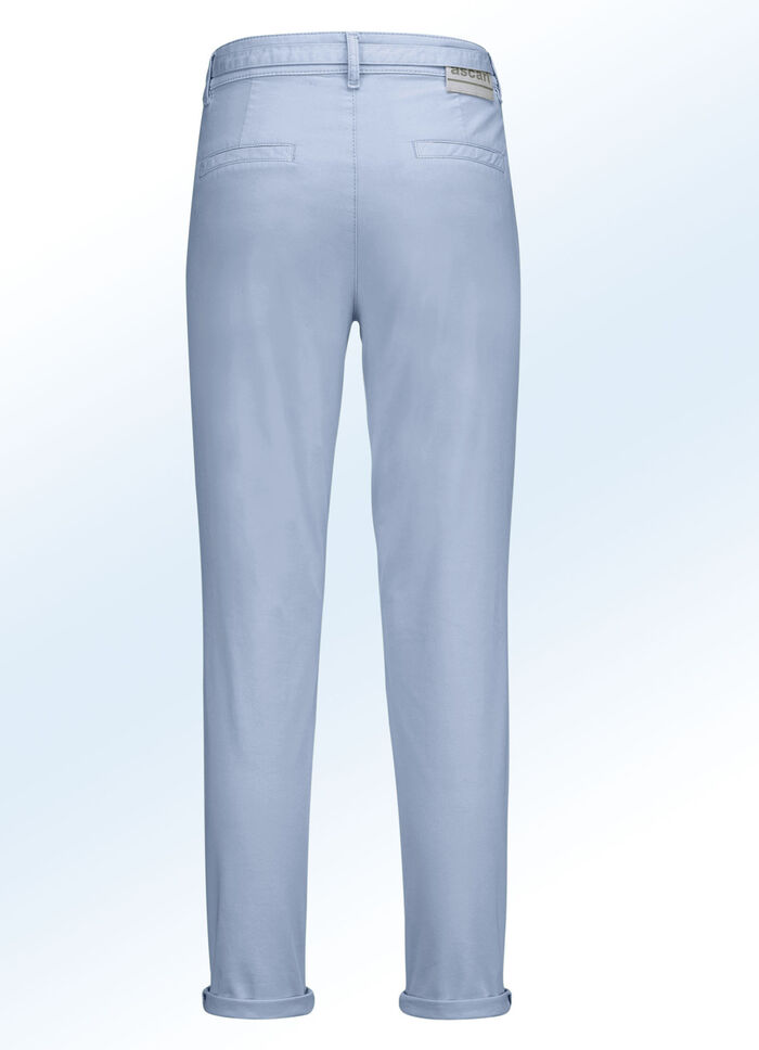 Hose in trendiger Chino-Form BLEU