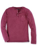 Langarm-Shirt von &bdquo;Paddock's&ldquo; in 3 Farben BORDEAUX