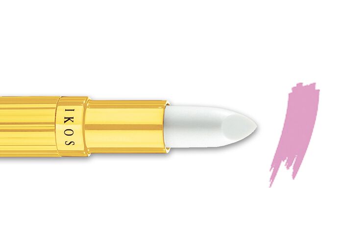 Ikos denkender Lippenstift WEISS-PERLMUTTROSA