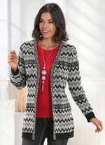 Strickjacke mit feinen Strukturen 