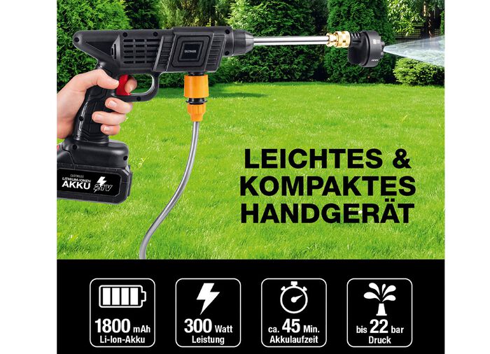 EASYmaxx Akku-Hochdruckreiniger 