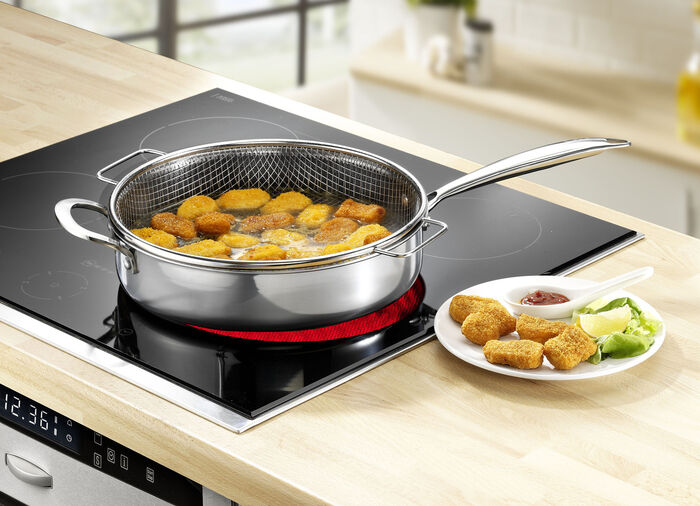 Livington Titan Pan Pfannen und Kochtöpfe EDELSTAHL