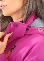 Longjacke aus Softshell FUCHSIA