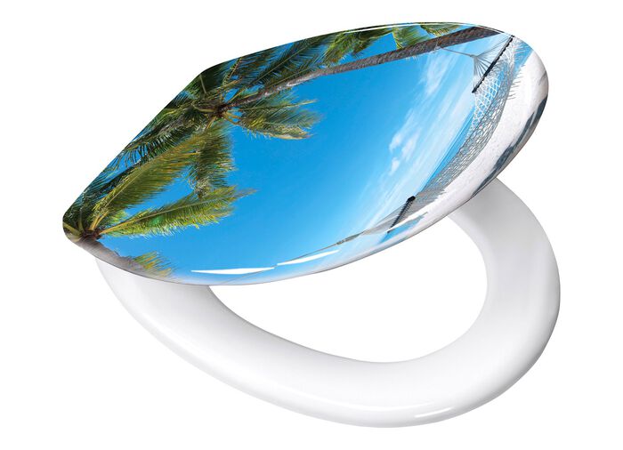 WC-Sitz mit Absenkautomatik 