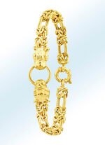 Armband mit Tigerk&ouml;pfen 