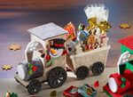 S&uuml;&szlig;e Weihnachtslokomotiven mit s&uuml;&szlig;er F&uuml;llung BUNT
