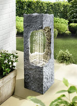 Brunnensäule Corso mit LED-Beleuchtung 