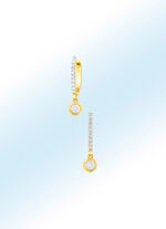 Beliebte Ohrringe mit 22 Brillanten 