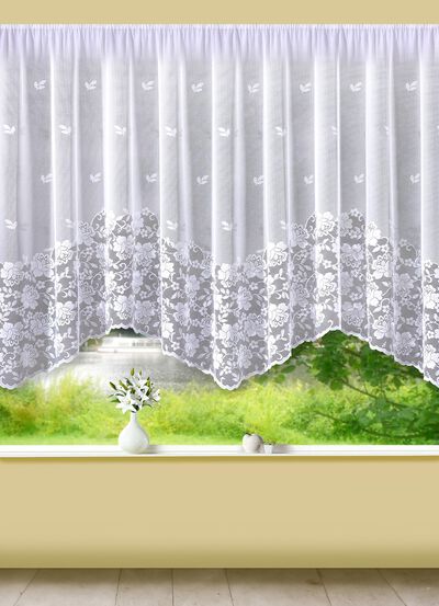 Aparter Bogenstore mit Automatikfaltenband 