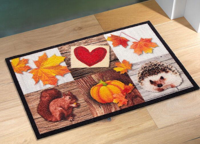 Fu&szlig;matte mit rutschhemmender R&uuml;ckseite 