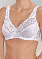 H&uuml;bscher B&uuml;gel-BH aus elastischer Spitze 