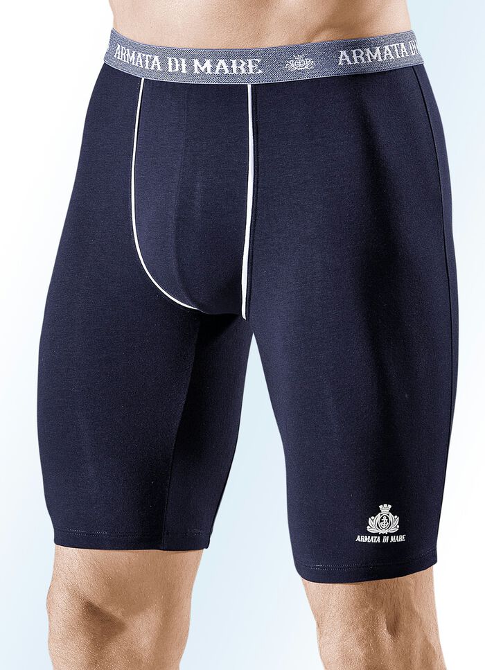 Dreierpack Longpants, uni 