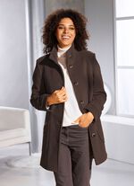 Longjacke mit hohem Tragekomfort SCHOKOBRAUN
