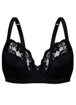 Sassa Bügel-BH mit elastischer Spitze SCHWARZ